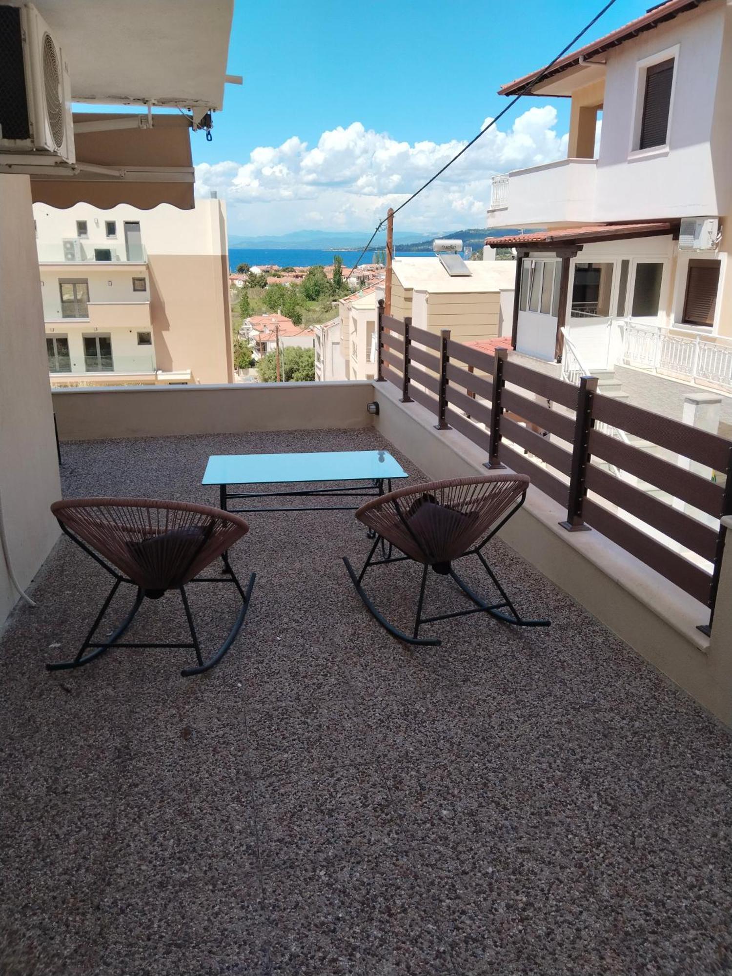 Ferienwohnung Theasis 3 Néos Marmarás Exterior foto