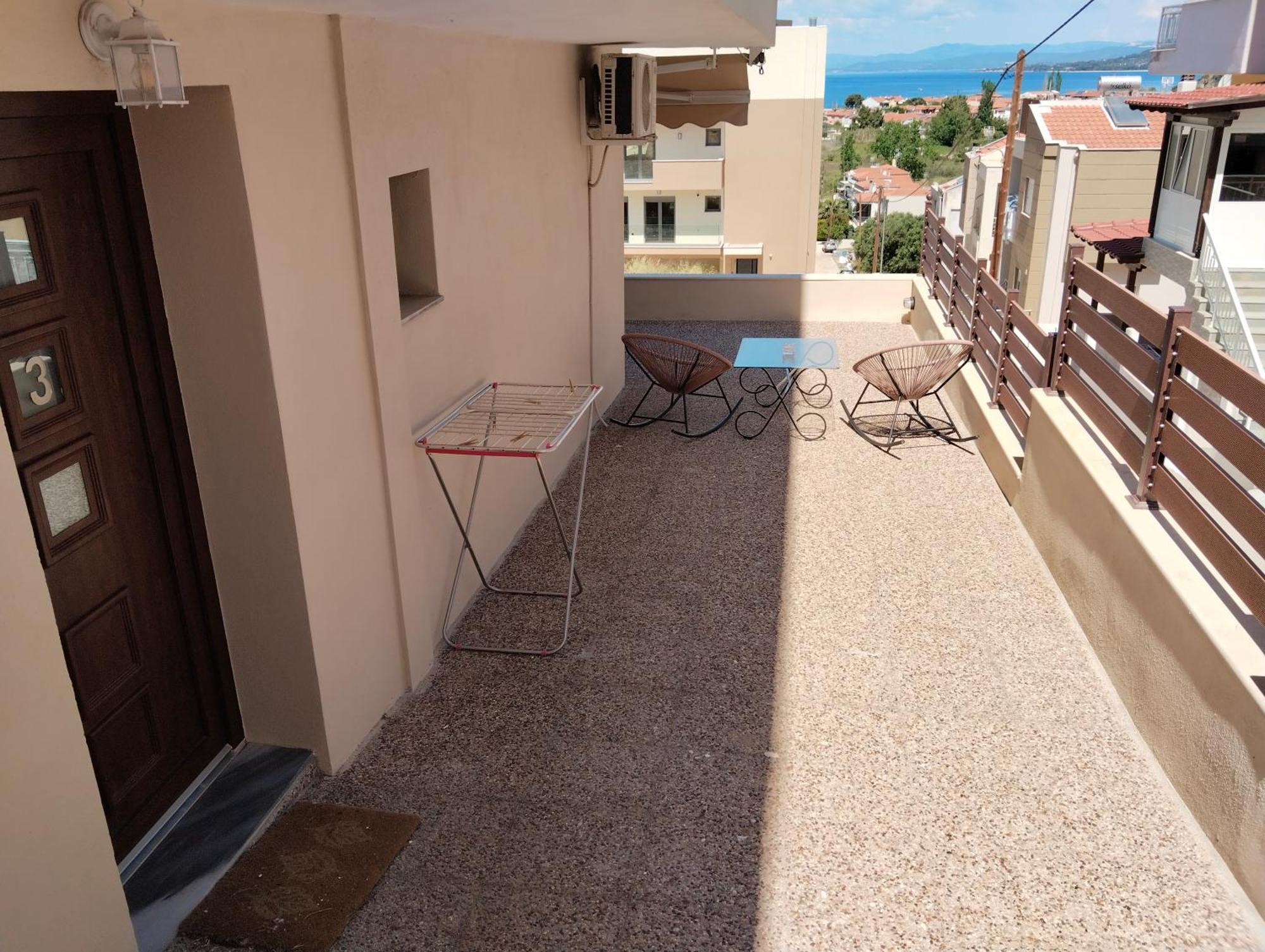 Ferienwohnung Theasis 3 Néos Marmarás Exterior foto